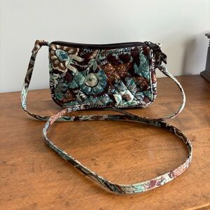 Retired Vintage Vera Bradley Java Blue Molly Purse 💙